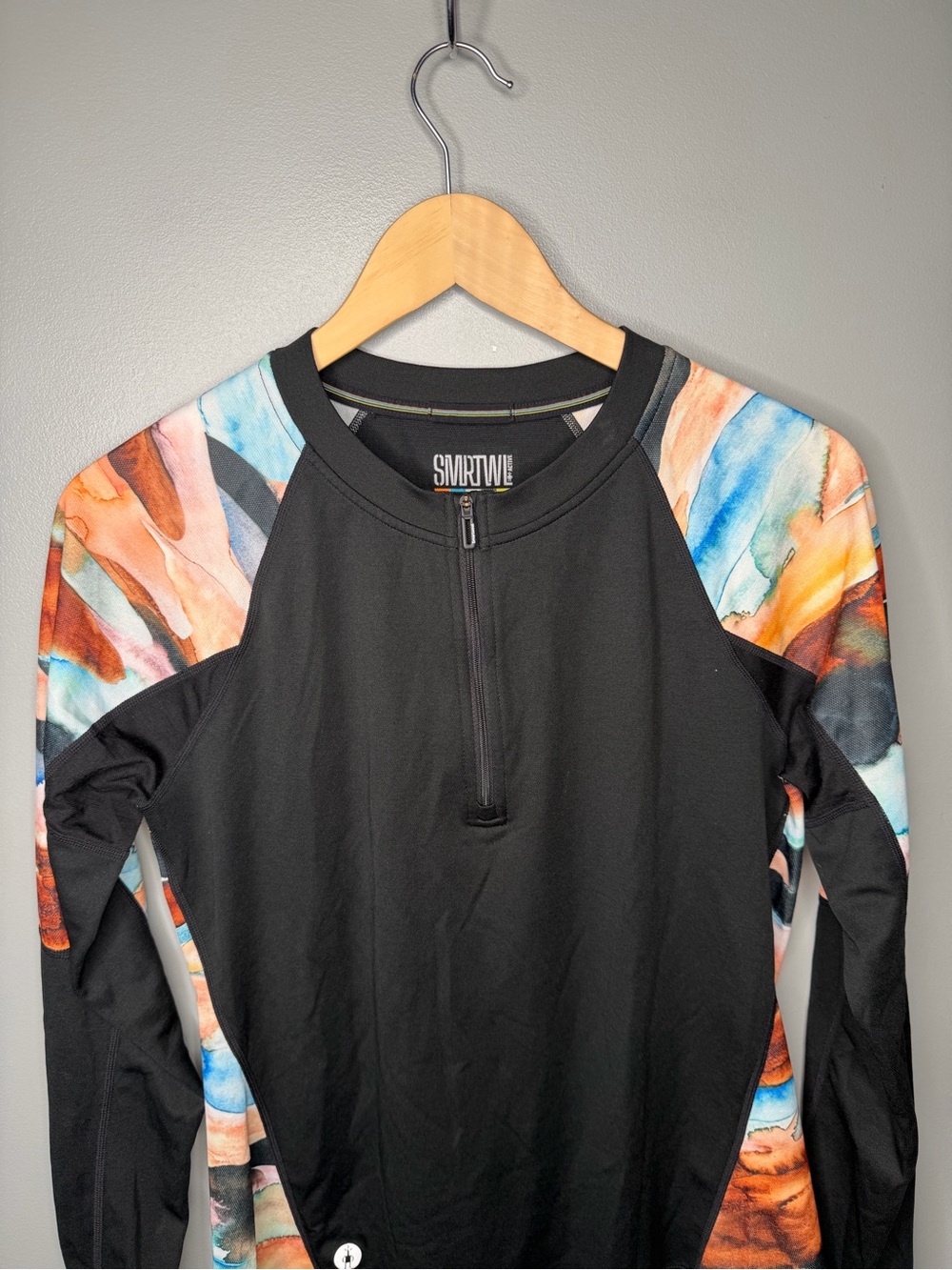 Smartwool Mountain Bike Long Sleeve Jersey Half Zip - Picture 4 of 9